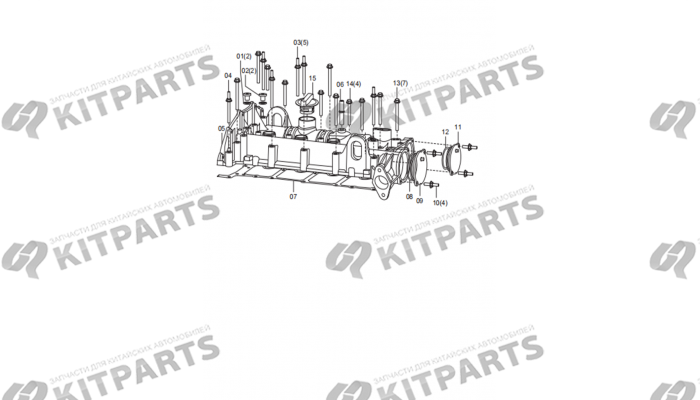 Клапанная крышка FAW T77